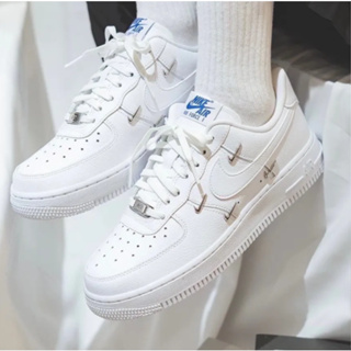 Nike Air Force 1 Low 07 LX "Chrome Luxe White blue