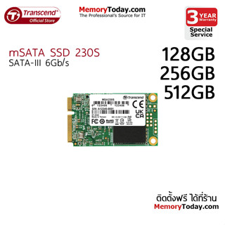 Transcend mSATA SSD 230S Capacity: 128GB 256GB 512GB