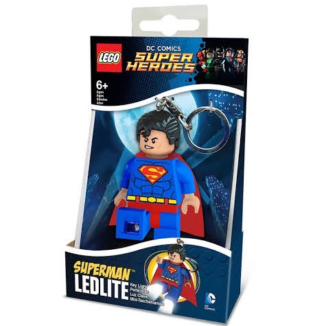 LEGO® DC 853952 Superman™ Key light - เลโก้ใหม่ ของแท้ 💯% พร้อมส่ง พวงกุญแจไฟฉาย Superman