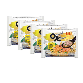 (แพ็ค4ซอง) มาม่า OK ออเรียนทัลคิตเชน 80 กรัม ไข่เค็ม ฮอตโคเรียน สไปซี่ กุ้งผัดซอส คาร์โบนาร่า ชิลลี่