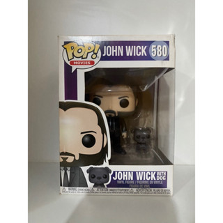 Funko Pop John Wick with Dog 580 Damage Box