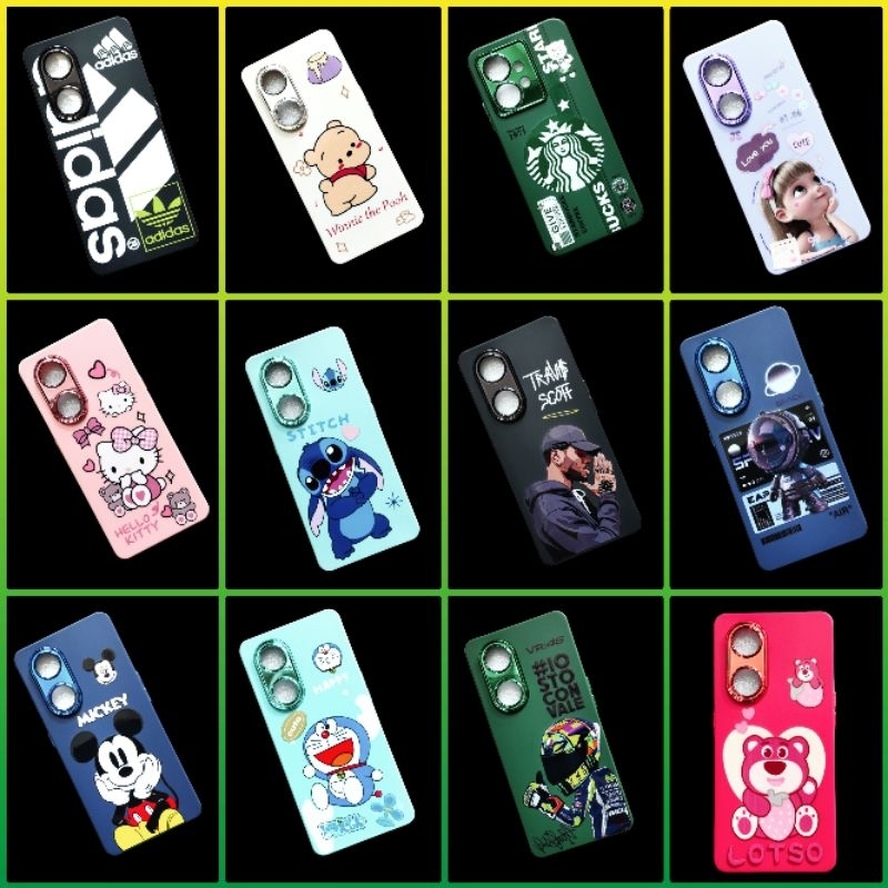 เคส กำมะหยี่ลายการ์ตูน​ซิลิโคนนิ่ม Realme 10T.C55.C53.C33.