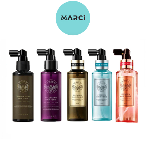 Terapic Premium Total Hair Tonic [150ml] / สูตรใหม่ Terapic Volumizing hair tonic anti hair loss care [160ml] / Synergy