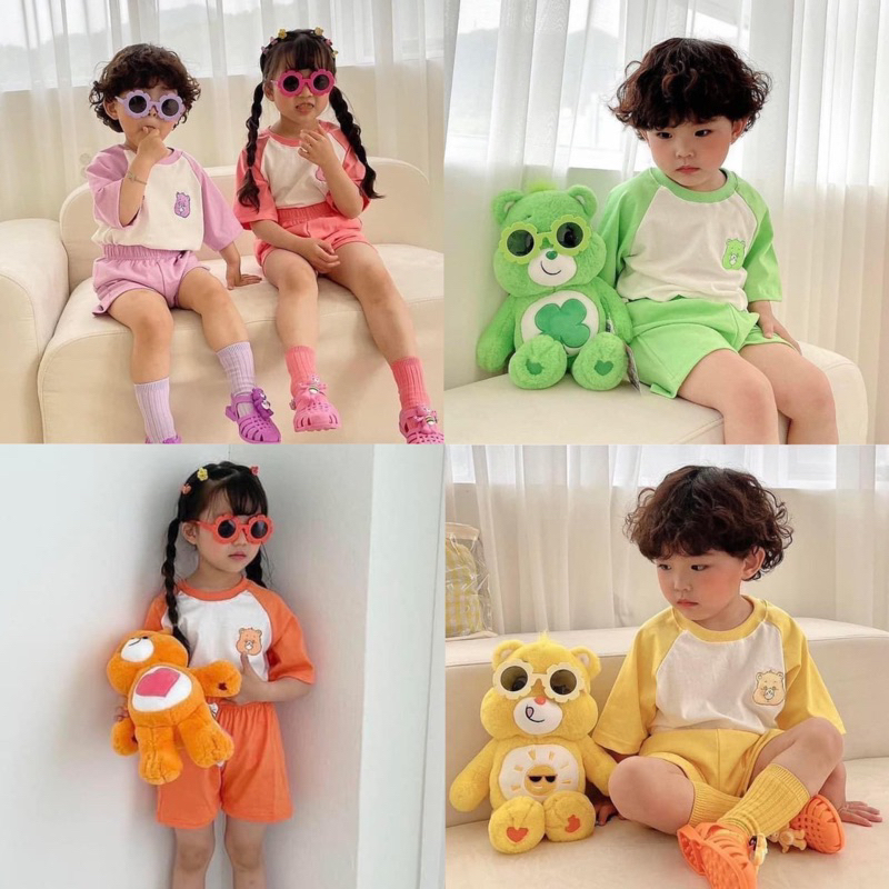 ลดกระหน่ำ!! น้อนแคร์แบร์ ชุดละ 99.- (ปกติ 109.-) เนื้อผ้านิ่มไส่สบาย งานตรงปก!!!