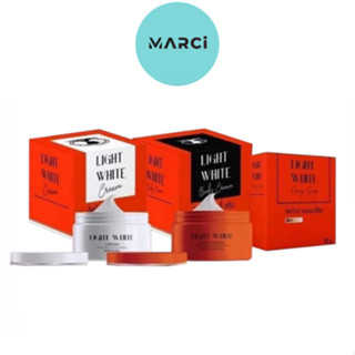 Light White Body Cream ไลท์ไวท์บอดี้ครีม+ไลท์ไวท์ครีม แถมฟรีสบู่1ก้อน