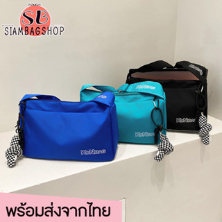 SIAMBAGSHOP(S1851) กระเป๋าสะพายข้างKoNBAG ผ้าอ๊อกซ์ฟอร์ด (แถมที่ห้อย)