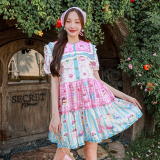 Ruby Rabby dress รอบนี้มากับลายน้องกระต่ายต้อนรับปีกระต่ายที่ต้องมีเก็บ สีหวานลงตัว ใส่ง่าย แพทเทิร์นทรงปล่อยใส่สบาย