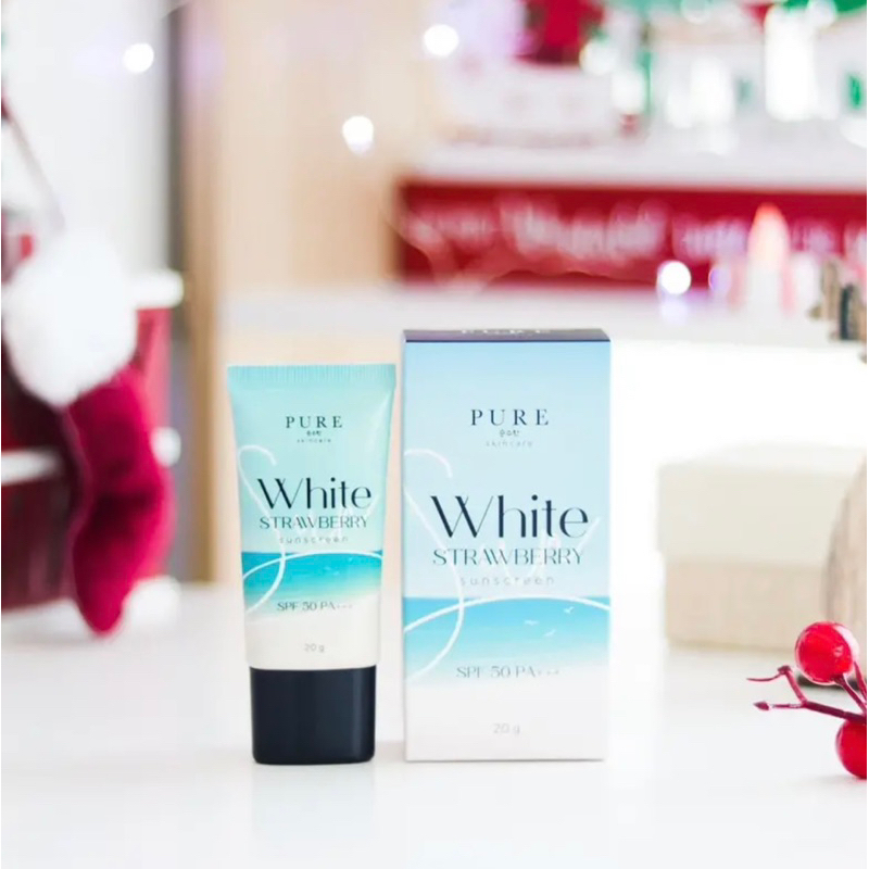 กันแดดเพียว PURE เพียว ครีมกันแดด พี่ฟ้า กันแดดเนื้อCC spf50 PA+++