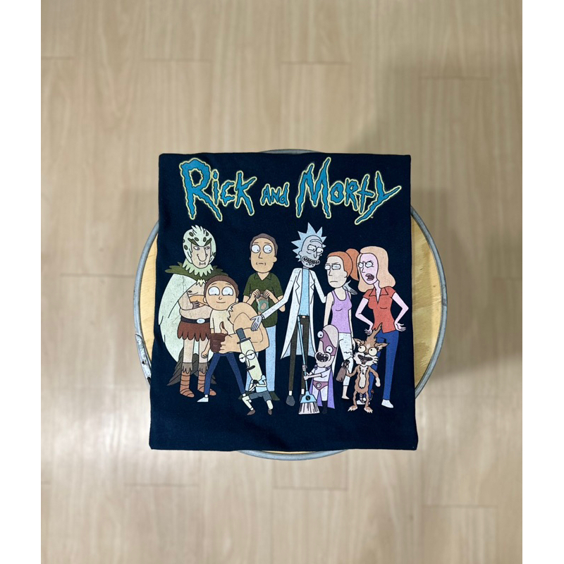 เสื้อวินเทจมือสองของแท้(Rick And Morty)