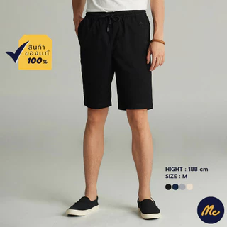 Mc JEANS (แม็คยีนส์) กางเกงขาสั้น กางเกงขาสั้นผู้ชาย Short Pants MCJZ059 มีให้เลือก 10 สี