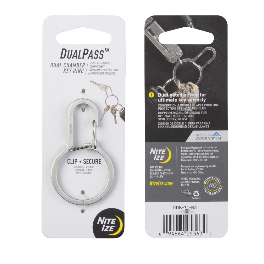 DualPass Dual Chamber Key Ring พวงกุญแจ
