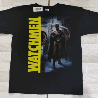 เสื้อยืดหนังภาพยนตร์ฮีโร่จากค่าย DC ยุค2000 เรื่อง WATCHMEN ของหายาก ลิขสิทธิ์ปี09.