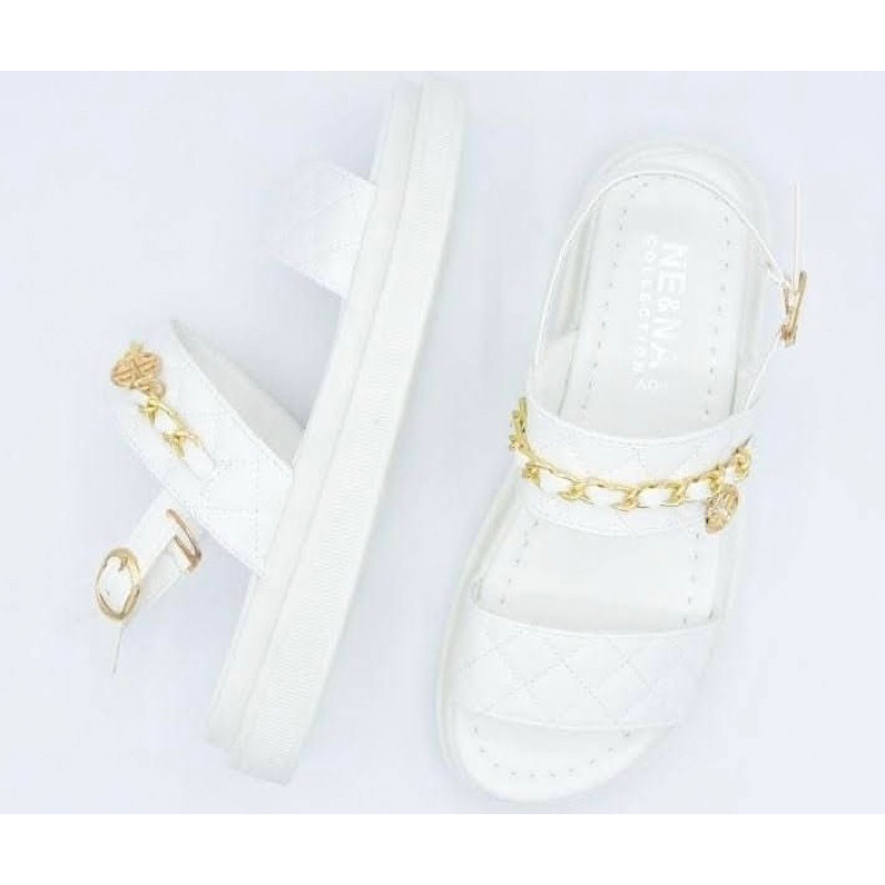 รองเท้าแฟชั่นผู้หญิงแบบแตะใส่สบายNe&Na