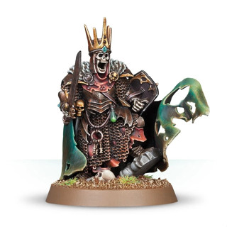 Warhammer AOS : Soulblight Gravelords : Wight King with Baleful Tomb Blade