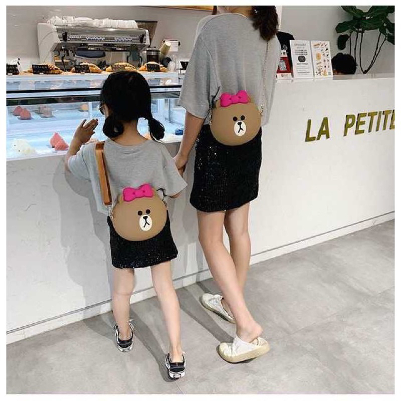 ⭐️ราคาพิเศษ⭐️ 🇹🇭 พร้อมส่ง กระเป๋าลายการ์ตูน ซิลิโคนลายน่ารัก ขนาด 18-25 cm. - รูปที่ 6