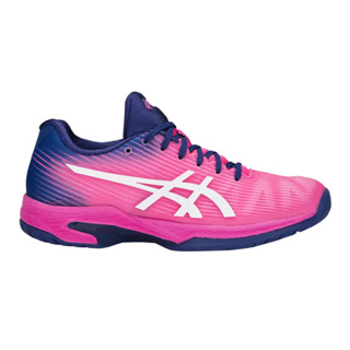 Asics รองเท้าเทนนิสผู้หญิง Solution Speed FF | Pink Glow/White ( 1042A002-700 )