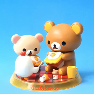 โมเดลตั้งโชว์  Rilakkuma ริลัคคุมะ  ลิขสิทธิ์ Banpresto งานน่าสะสมจากญี่ปุ่น  มือ 2 🇯🇵🎎