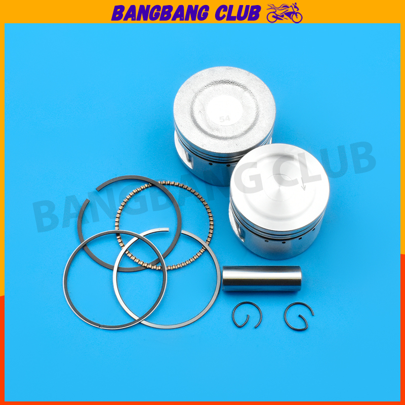 ลูกสูบ FINO MIO NOUVO รุ่นคาบู ลูกสูบ+แหวน+สลัก+กิ๊บล๊อก ลูกหัวหลุม50/54 ชุดลูกสูบ ลูกสูบฟีโน่ ลูกสูบมีโอ ลูก54มีโอ - รูปที่ 2