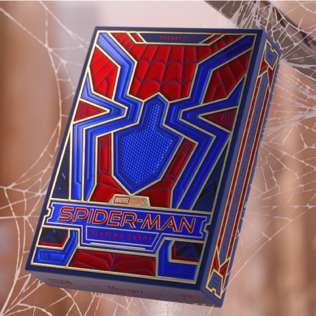 [พร้อมส่ง] Spiderman cards by Theory11 ไพ่ตัวละครสไปเดอร์แมน