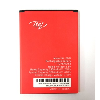 แบตเตอรี่ iTel A36 (BL29CI) รับประกัน 3 เดือน มีบริการเก็บเงินปลายทาง