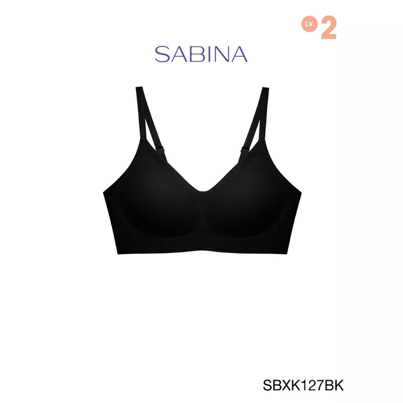 Sabina เสื้อชั้นใน รุ่น Soft Collection รหัส SBXK127 สีดำและเนื้ออ่อน - รูปที่ 2