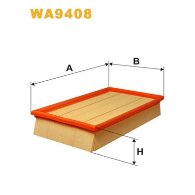 กรองอากาศ FORD FOCUS MK2 2.0 ดีเซล VOLVO C30 2006- S40 II V50 2004- D4164 1.6 D4204 2.0 ดีเซล