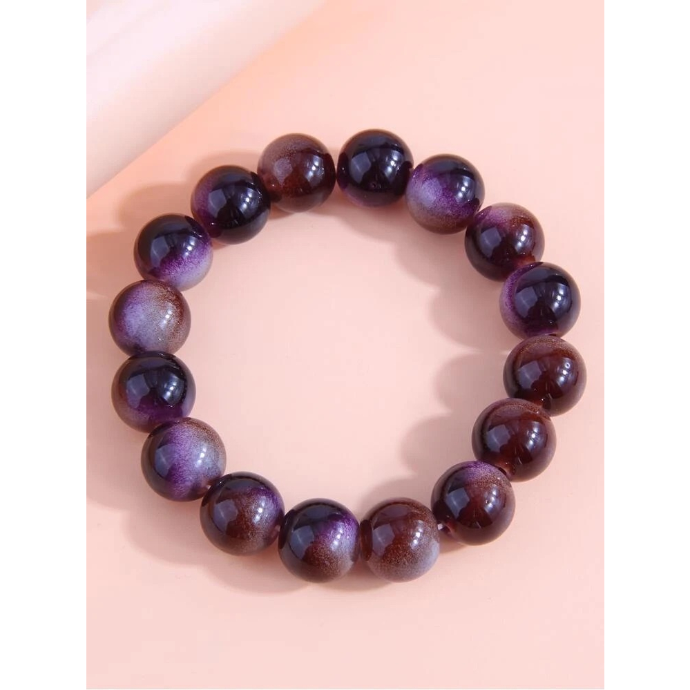 [SIS.SIE พร้อมส่ง] สร้อยข้อมือลูกปัดแก้ว