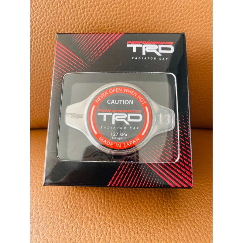 ฝาหม้อน้ำ  TRD PERFORMANCE สำหรับรถ TOYOTA ทนแดงดัน1.3barรหัสTA143-00001