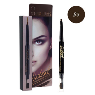 K186 : Sivanna Colors Natural Automatic Eyebrow Pencil ดินสอเขียนคิ้วออโต้ B5 Red Brown ราคาส่งถูกๆ W.40 รหัส K186