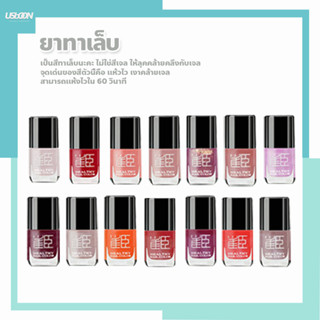 สียาทาเล็บ น้ำยาทาเล็บ เนื้อสีแน่น ติดทนนาน ขนาด6 ml. แห้งไว ไม่ต้องอบ สีเงา Healthy nail color (มี 2 ลิ้งนะคะ)