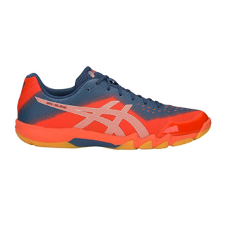 Asics รองเท้าแบดมินตันผู้ชาย Gel-Blade 6 | Orange/Silver ( R703N-811 )