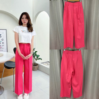 NEW IN PACK ซื้อมายังไม่เคยใส่  Bae Pants จากร้าน @milly_bkk สี hot pink size M