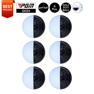 [11GOLF] Golf Ball ลูกกอล์ฟ แพ็ค 6 ลูก ลูกพัตต์ PGM Q026 Golf putting ball