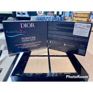 แพ๊คเก๊ตใหม่ Dior Forever Natural Velvet Longwear Compact Foundation 10g ป้ายคิง ผลิต 11/22