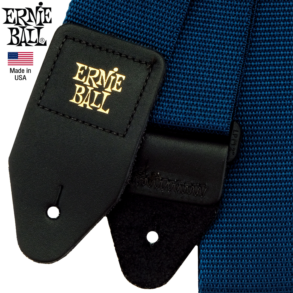 ERNIE BALL® Guitar Strap (P04049) สายสะพายกีตาร์ 3in1 รุ่น Polypro (Navy) ** Made in USA**..........