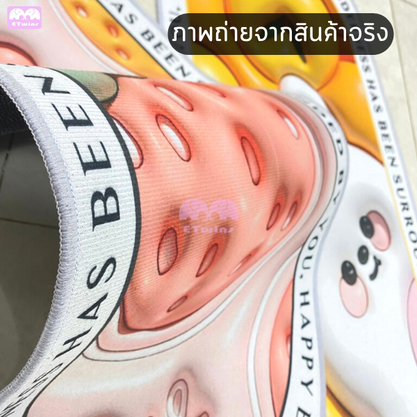 พรมเช็ดเท้า 120*40cm พรมยาว พรมข้างเตียง พรมปูพื้น พรมลาย3D พรมห้องนอน พรมแต่งห้อง พรมแต่งบ้าน พรม มีกันลื่น พรมการ์ตูน - รูปที่ 2