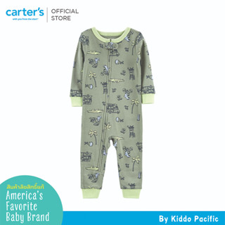 CARTERS 1PC COTTON FTLS GREEN คาร์เตอร์หมีจั๊มสูทเด็กผู้ชาย ลายปลาฉลาม L10