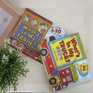 ใส่โค้ดSEP29THKลดอีก45🔥หนังสือเด็ก Popup book หนังสือภาษาอังกฤษเด็ก หนังสือเสริมพัฒนาการ หนังสือ Whats in my train