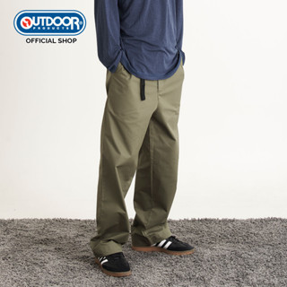 OUTDOOR PRODUCTS MEN COTTON COMP TWILL  PANTS กางเกงขายาวทวิล  เอ้าท์ดอร์ โปรดักส์ ODMJP60000