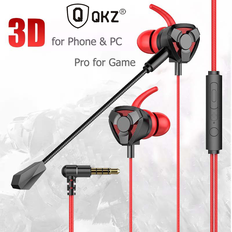 หูฟังชนิดใส่ในหู หูฟัง Gaming Headset ชุดหูฟังคอมพิวเตอร์ สามารถควบคุมการเล่นเกม E-sports หูฟังชนิดใส่ในหู ช่องสเตอริโอ