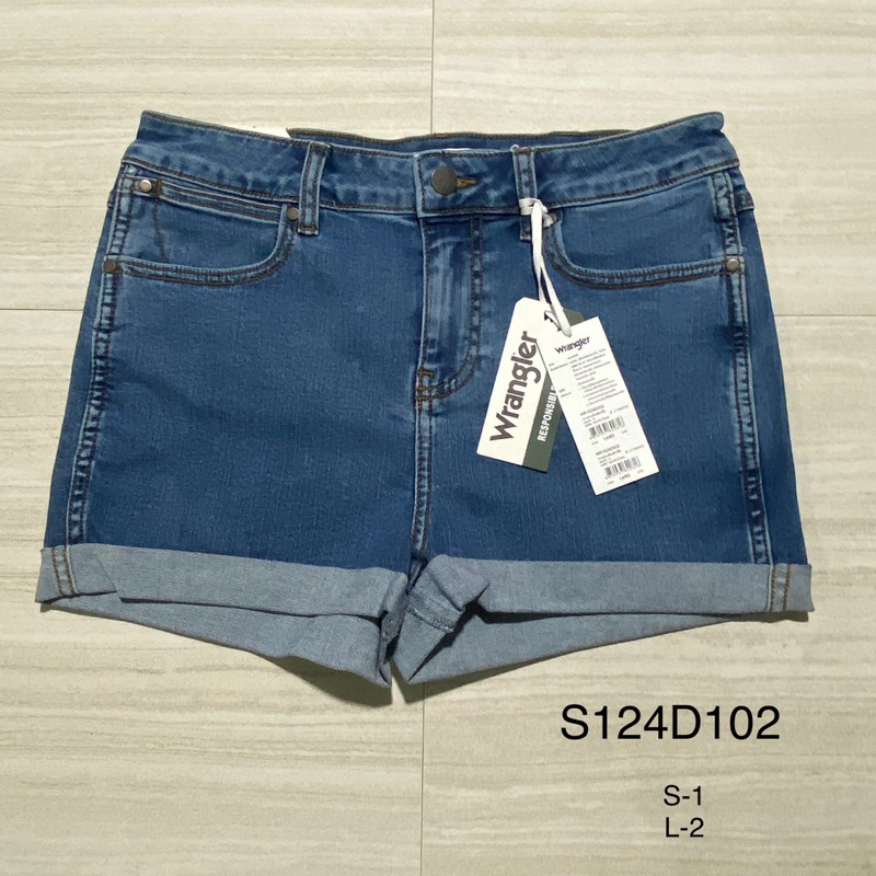 PSWWL.  กางเกงขาสั้นผู้หญิงป้ายห้อย 1,490