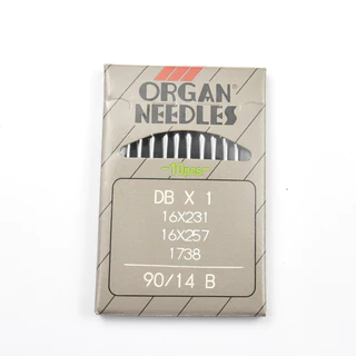 [[ 1ซอง 10เล่ม ]] เข็มจักรเย็บ เข็มจักร ยี่ห้อออแกน Organ ของแท้ 100% ทนความร้อน สำหรับจักรเย็บอุตสาหกรรม