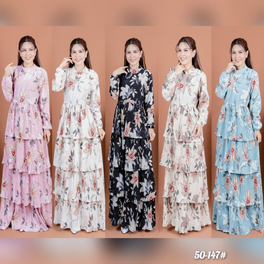 ชุดเดรส รุ่น 50-147 MIMOZA DRESS