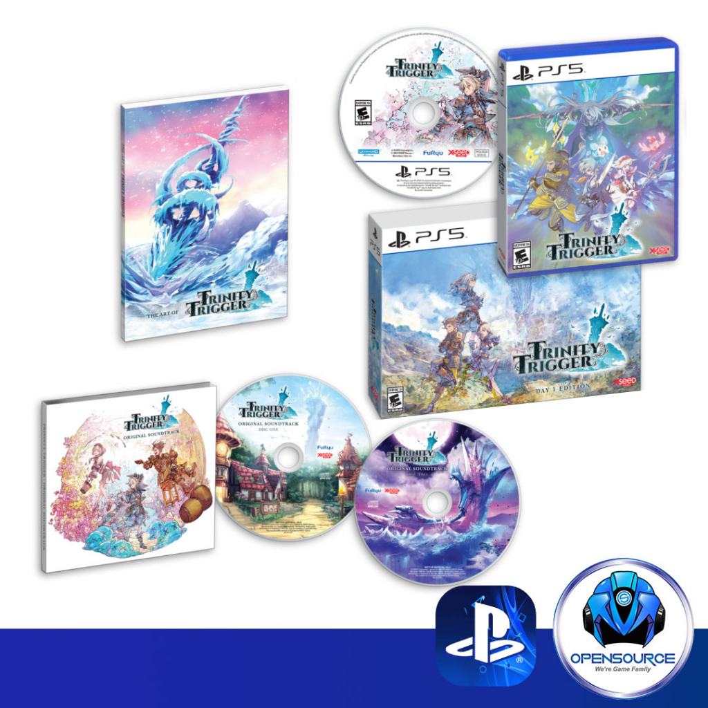 [พร้อมส่ง]Playstation: Trinity Trigger (US Z1 แท้ มือแดง) - PS5, PS4 & Nintendo Switch