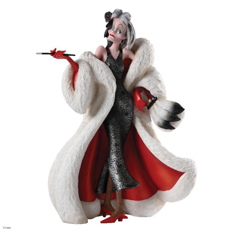 Disney Showcase Cruella Couture De Force Enesco งาน RARE พร้อมส่ง 101 Dalmatians Disney Villains Jim