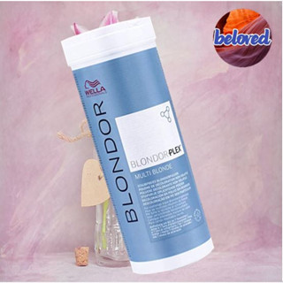 Wella Blondor BlondorPlex 400 g ผงฟอกระดับเกรดพรีเมี่ยม ที่ช่วยเชื่อมบอนด์ผม
