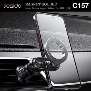 Yesido C157 ที่วางโทรศัพท์ในรถยนต์ Magnet Holder ขาตั้งช่องแอร์ในรถยนต์ สําหรับ IP 12/13/14