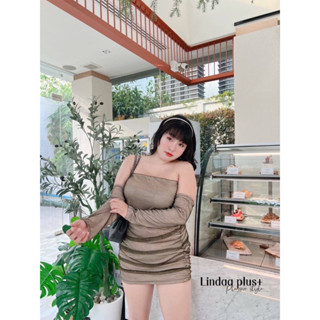 🔥Plussize🔥เดรสคนอ้วน🔥L​ เดรส 38-46     XL​ เดรส 46-52