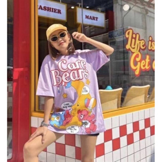 (มาเพิ่มค่า!!) เสื้อยืด CAREBEAR - ขนาดอก 40 นิ้ว ยาว 25 นิ้ว