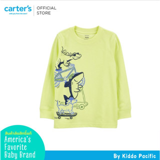 CARTERS TEE YELLOW ANIMAL TEE คาร์เตอร์เสื้อแขนยาวเด็กผู้ชาย พิมลายสัตว์ L10